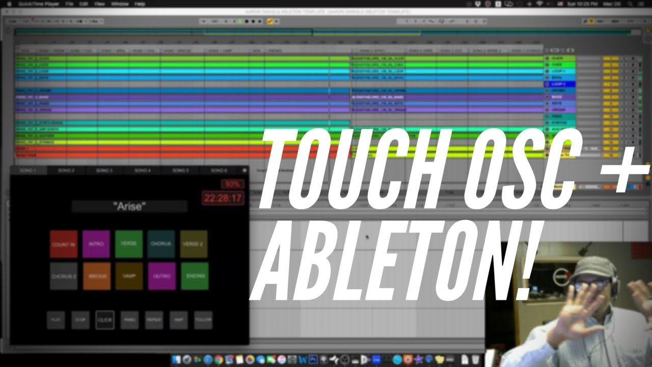 live control template touchosc download